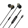 HIFI Heavy Bass In-Ear Earphone MFI Digital Double-cell stereo 8 Pin Headphone for i7