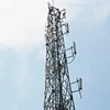 Extendable metal extension support pole electric power antenna tower