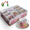Vintage Rose Bone China Tea Cup Saucer Set Advanced Porcelain Coffee Cup British Afternoon Tea Cup