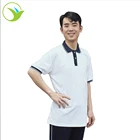 Designs white polo T-shirt Custom School Uniform Wholesale