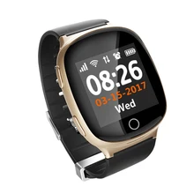 Newest SOS emergency watch for elder with Heart Rate and Fall Alarm functions GPS tracking watch
