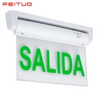 IP20 Acrylic panel green color emergency light led