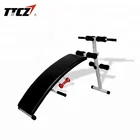 Adjustable gym equipment weight lift sit up bench