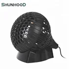 6'' Plastic Electric Mini USB Fan in Special Design with Transparent Blades. 15 cm Ball Shape AC Fan