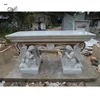 Hot-selling religious western style church marble altars table with angel statue church decoration altar for sale MSG-518