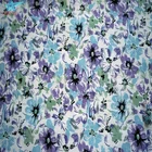 2018 floral fabric 32*16+70D cotton printed stretch satin swimwear fabric