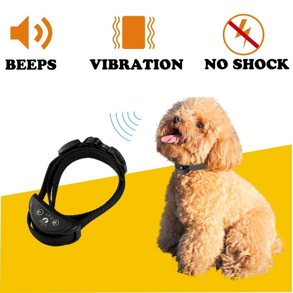 No Shock Pet Dog Anti Bark Collar Suitable For Small Animal
