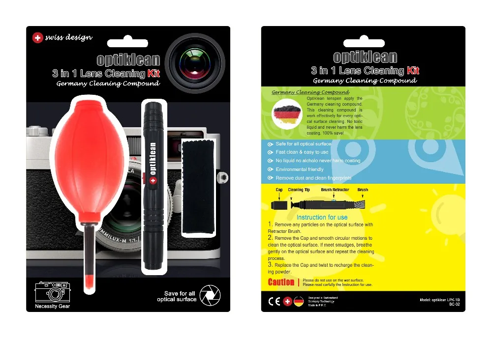 Dslr Cameras Lens Cleaning Pen Cleaning Kits Soft Brush for Canon