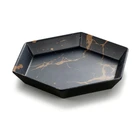 Guangzhou factory autoclavable 100% melamine plastic tray, fast food good quality tray plastic