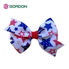 fashion bow hairpin/celebrate it ribbon/hair accessories for girls