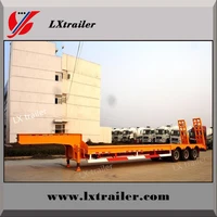 Tri Axle Low Flat Bed Semi