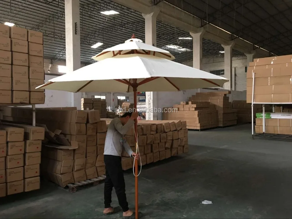 outdoor coffee shop luxury wood beach umbrella