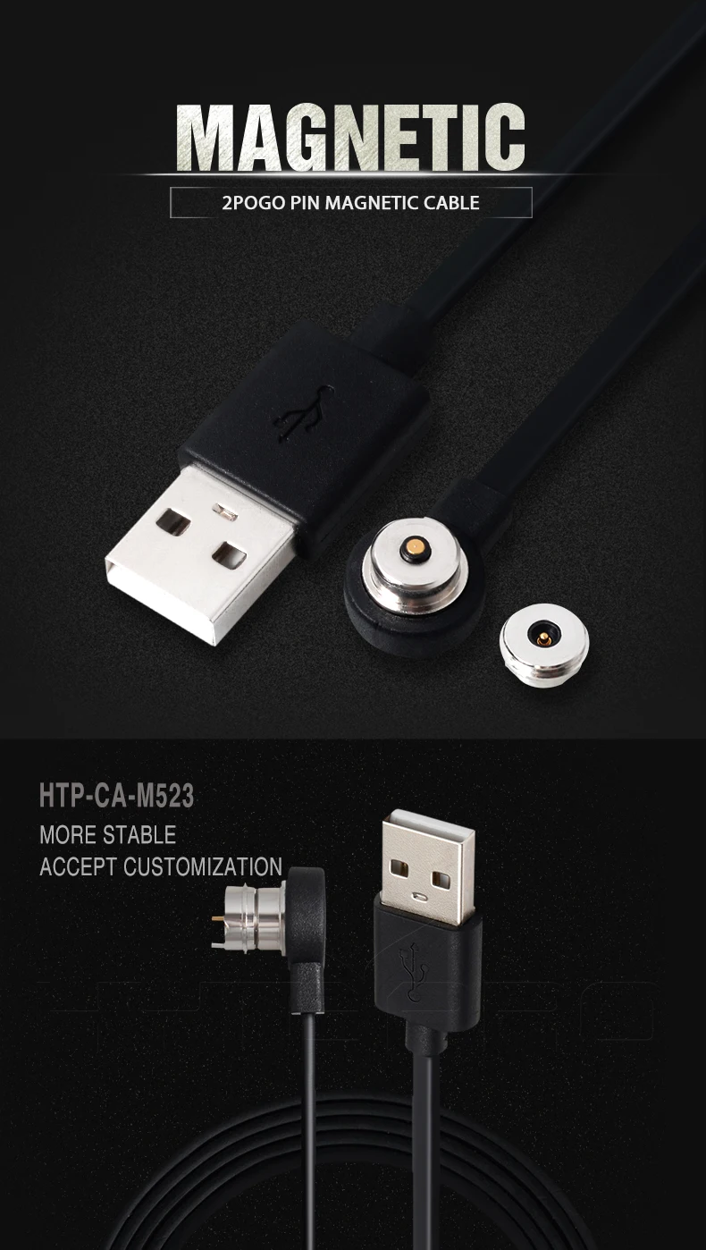 Mini-universal usb 2pin magnetic charging cable charger connector - ANKUX.COM