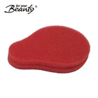 Promotional red foam salon ear covers hair dye ear protector