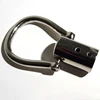 Large Metal Corded End D-Rings,Bag Chain Clip Handle End Stopper Rope