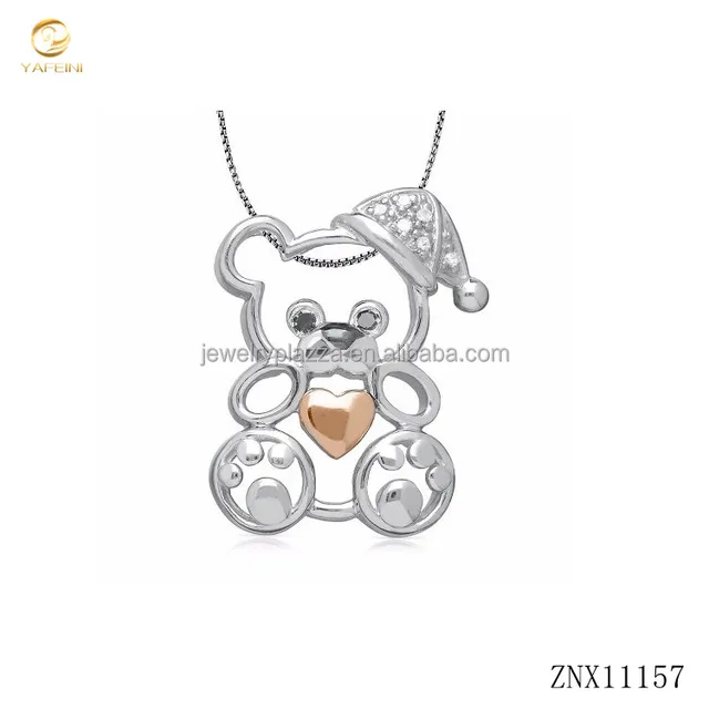 animal design jewelry gift 925 sterling silver jewellery