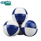 Promotional Juggling Play Ball Pu Leather 8 Panel Juggling Balls