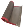 High temperature resistance ptfe teflon coated fiberglass mesh conveyor belt for food conveyor