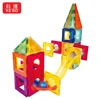Geometric 3D Magnetic Tiles Magnets Marble Run Toy Set Magnetic Building Blocks Kids STEM Toys