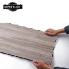 AAA Grade pvc interlocking wood flooring recycled plastic grid pvc vinyl plank floor flexible flooring