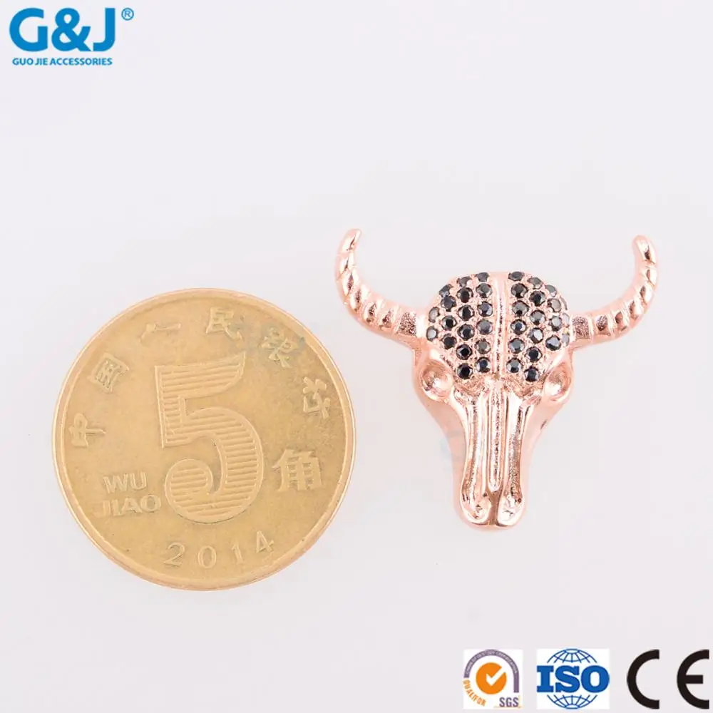 Guojie brand new coming unique design fashion lucky Ngau tau shape pendant