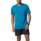 Hot sale OEM service unisex running shirt dry fit crossfit merino wool t shirt