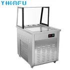 New Style Economic single round pan fry ice cream machine