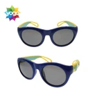 2019 HOT Wholesale Boys Girls Child Rubber Flexible Frame Kids Colourful Sunglasses