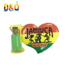 Resin stone Jamaican crafts and bottle decorative jamaica souvenirs fridge magnet