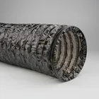 Fire-proof Black PET flexible hose coupling Pipe