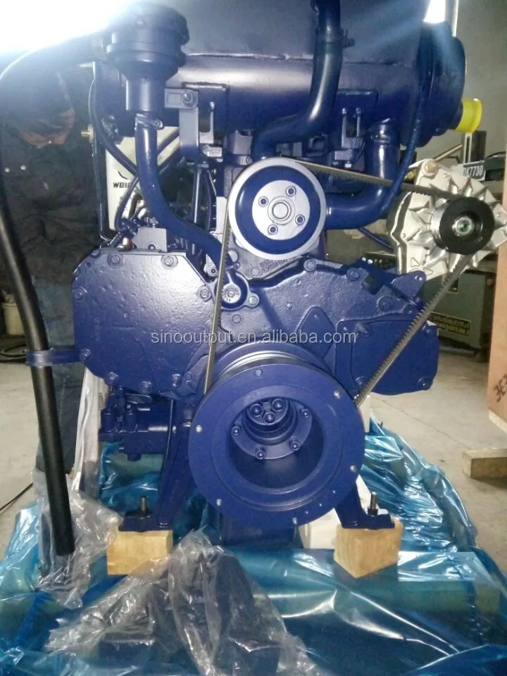 Reliable Deutz Marine Engine, 4 Cylinder, 1500-2100rpm, Low Fuel Usage, Inboard diesel for Ship Propulsion