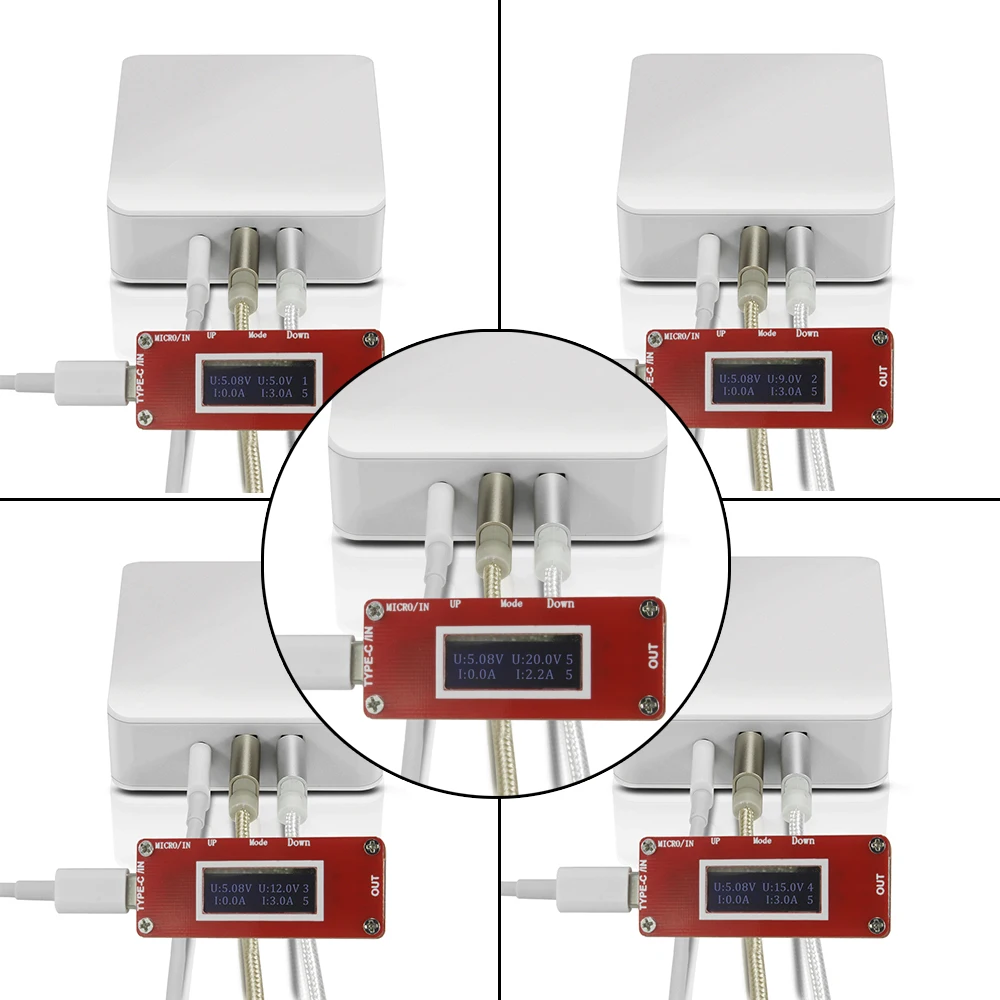 Portefeuille Universal 65W USB PD Power Home Wall Travel Charger Adapter Type-C Intelligent Quick Charge For iPhone iPad Macbook (4)
