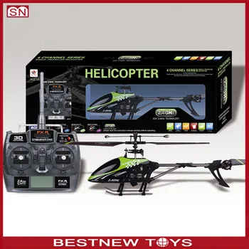 Single Blade 2.4G 4Channel Camera With LCD Screen RC Helicopter With Gyro