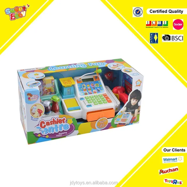 hot sale plastic cashier register toy for kids,funny plastic