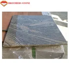 Floor Tiles stones black veins china juparana grey granite for sale