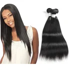 1B# Colored Wholesales Virgin Cuticle Aligned Hair 8 Inch Vigin Remy Body Wave Brazilian Hair Weft