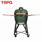 TOPQ Hot Selling Japanese Barbecue Grill Kamado Ceramic Smoker
