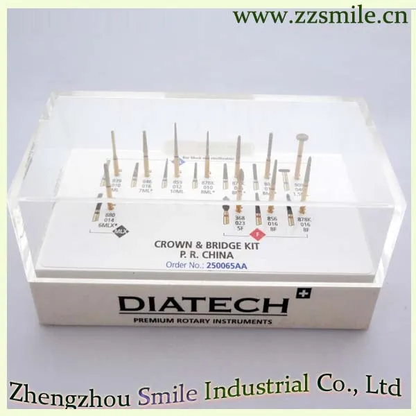 Dental Coltene Diatech Gold Diamond Burs/crown Bridge Golden Bur Kit Buy Diamond Dental Burs
