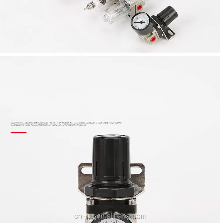 Air Filter Regulator Lubricator F R L Combination Pneumatic Air Source