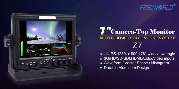 7 inch durable aluminum IPS panel camera-top monitor.jpg