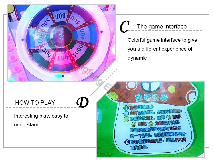 single Lucky millionaire coin pinball machine children's playground parent-child puzzle video game equipment
