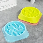 Attractive Fun Slow Feeder Eating Pet Dog Bowl For Chew Proof