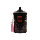 Custom CMKY printing round metal tin can tea packaging