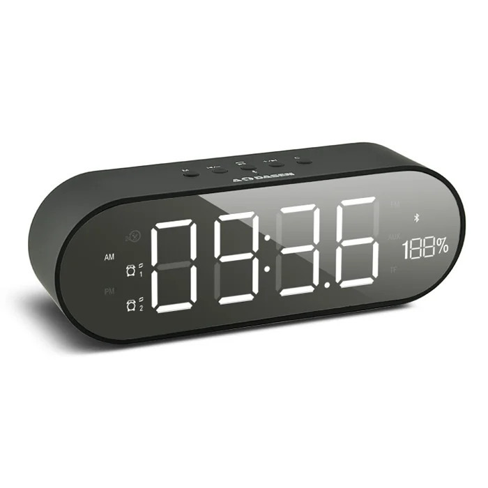 Factory price Bluetooth speaker 3W*2 Digital screen Potable Speaker with USB FM TF function - ANKUX.COM