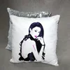 Soft Christmas gift bolsters sublimation satin pillow covers