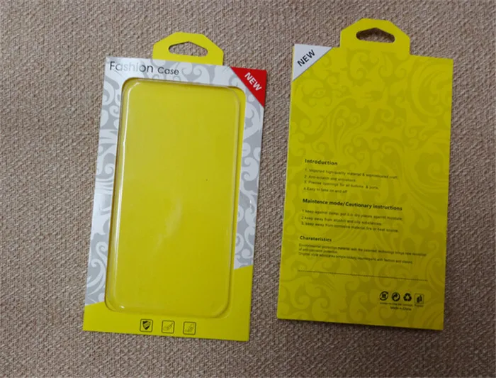 新しいファッション携帯電話ケース小売りパッケージポリ塩化ビニールの包装は透き通ったiphone66プラスユニバーサルカバーボックス仕入れ・メーカー・工場