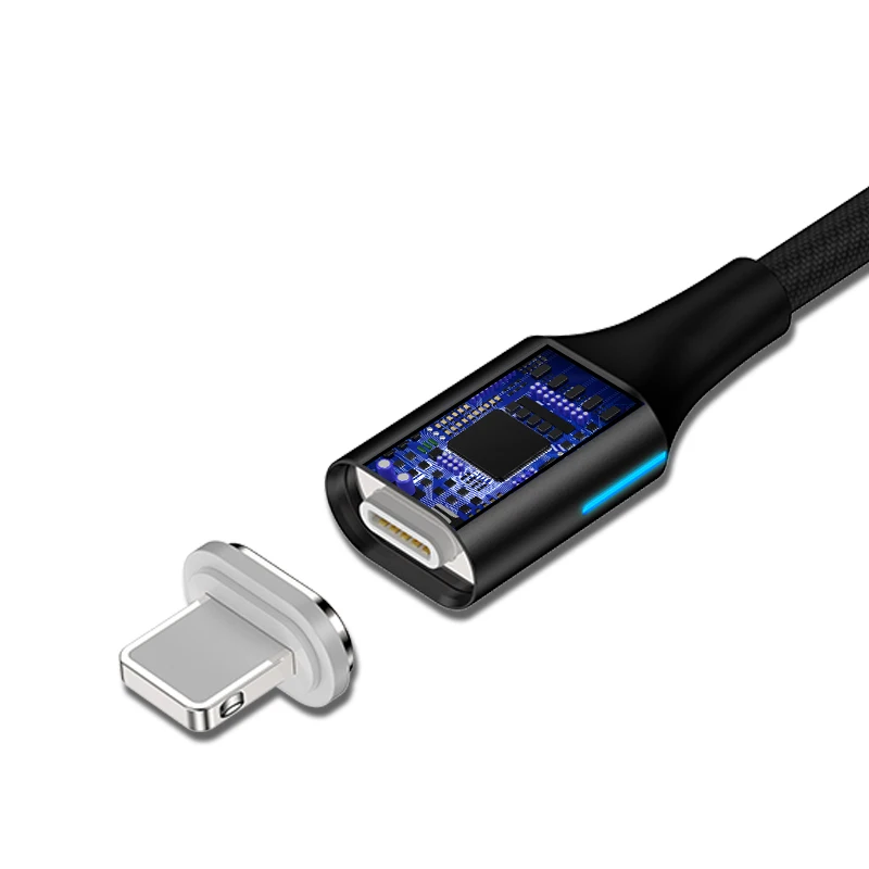 Alibaba best sellers 3 in 1 Connectors cable usb magnetic For Iphone And Android - ANKUX.COM