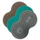 26*45cm Tricolor environmentally friendly super soft Pvc pet training mat silicone pet mat