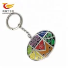 Make your own logo key chain custom metal keychain for real estate promotional