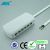 24V 6 Pin Rectangular Junction Box Serial Circuits Fitted Mini Plug LED Connectors for The LED Cabinet Light with PCB Socket